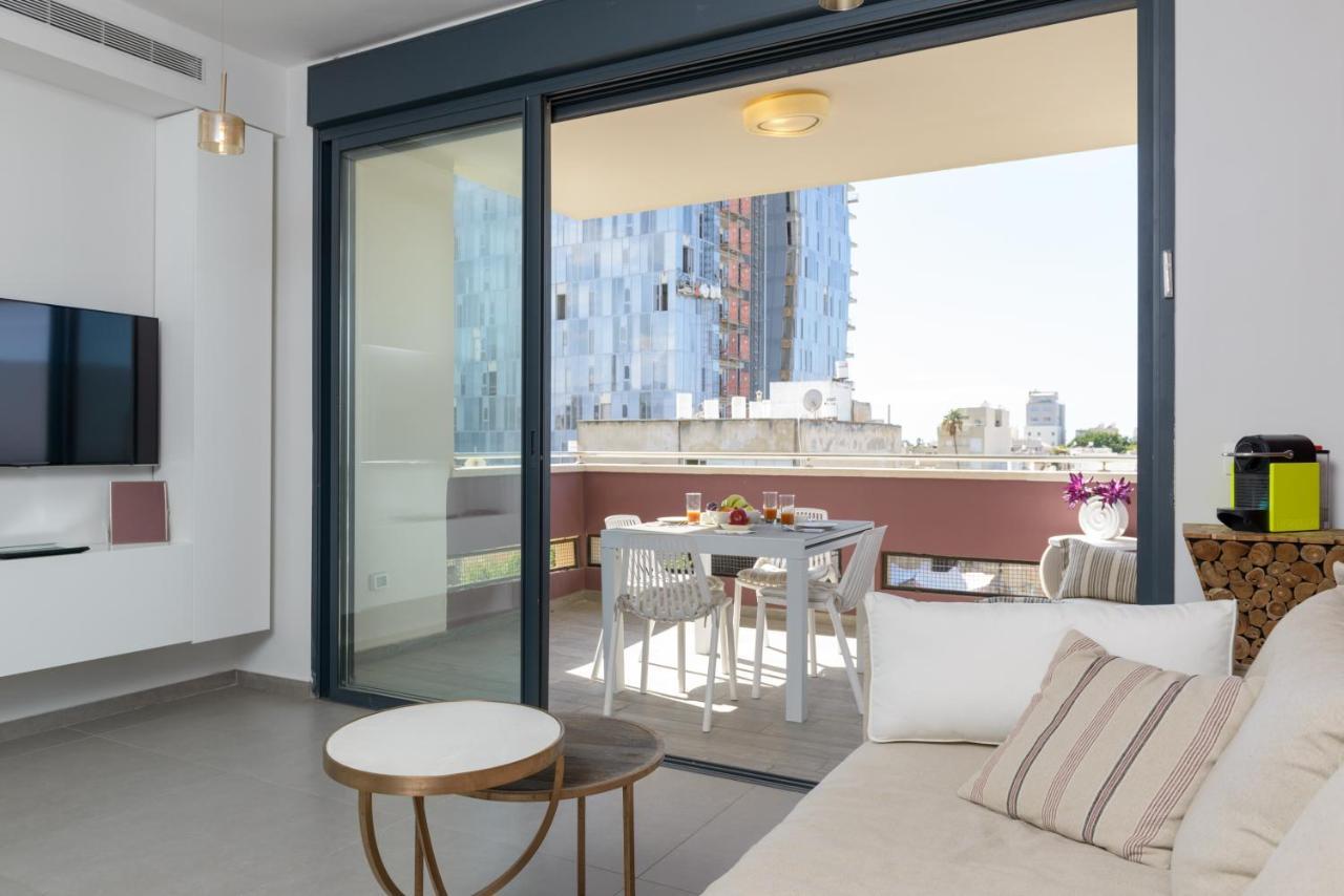 テル・アビブBright & Modern 2Br With Balcony On Dizzengoffアパートメント エクステリア 写真